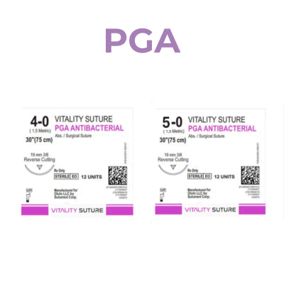 Vitality Suture PGA ANTIBACTERIAL Suture