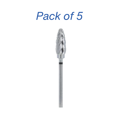 Vitality™ Football shape Ridge Reduction/ Contouring Bur (5 Per Pack)