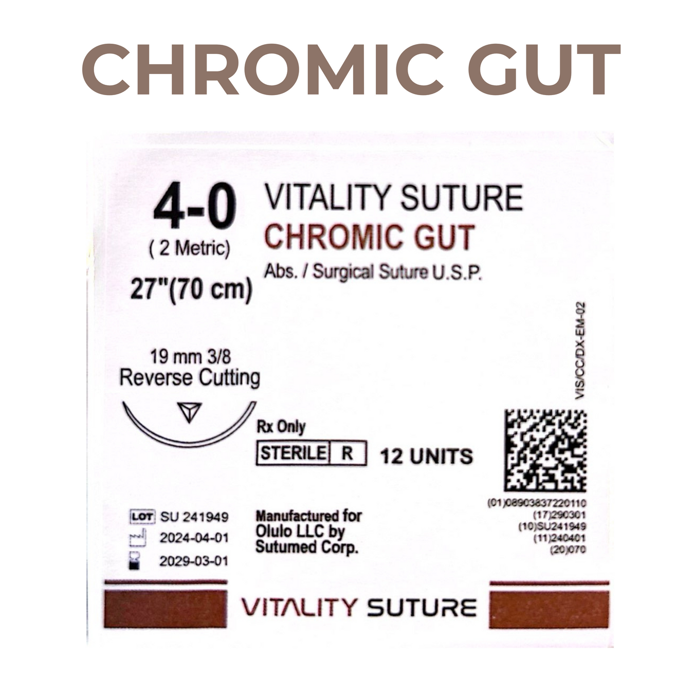 Chromic Gut Sutures