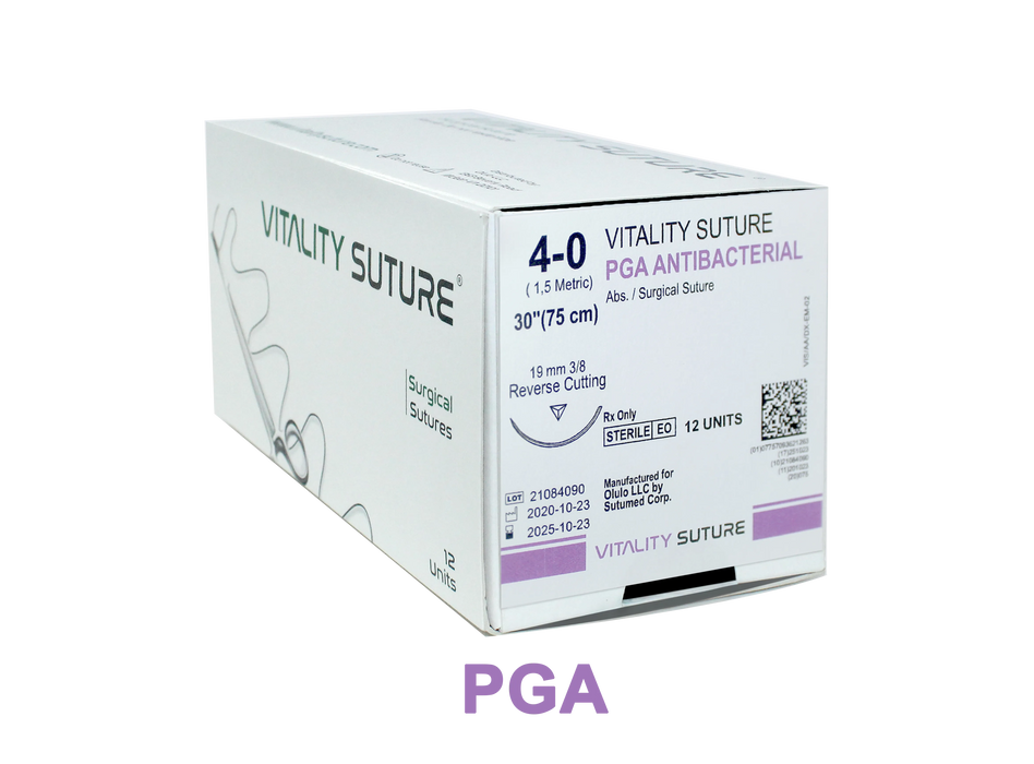 Vitality Suture PGA ANTIBACTERIAL