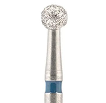 Round Surgical Diamond Bur (Pack of 10) - Global Dental Shop